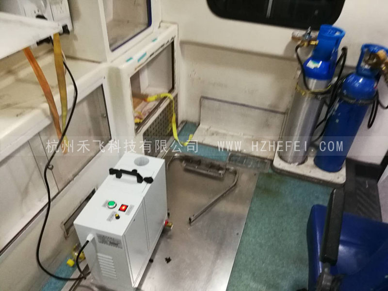 專用超聲波霧化消毒機使用現場